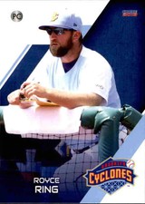 2018 Brooklyn Cyclones Choice #38 Royce Ring Spring Valley La Mesa California CA