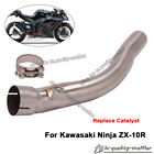 For Kawasaki Ninja ZX-10R 2016-2020 Motorcycle Exhaust Mid Pipe Replace Catalyst