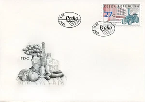 Czech Republic 2018 FDC Museum of Agriculture 1v Cover Museum Transport Stamps - Picture 1 of 1