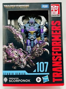 Transformers ROTB Studio Series 107 Deluxe Class SCORPONOK - Imagen 1 de 7