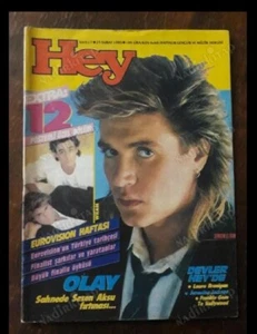 Duran Duran Simon Le Bon 1985 Magazine George Michael  - Picture 1 of 1