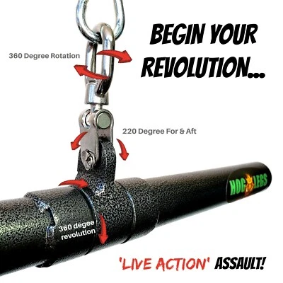 Кабельные гимнастические бруски HOG LEG Ham Hock, Ham Hock Slim и Ham Hock Revolution 24 дюйма - Изображение 1 из 4