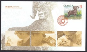 Rocky Mountain BIGHORN SHEEP = Official FDC Canada 2018 #3129 - Imagen 1 de 2