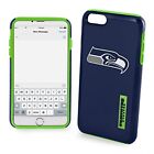 FOCO NFL Seattle Seahawks Dual Hybrid Case for iPhone 8+, 7+, 6S+, 6+ (5.5")
