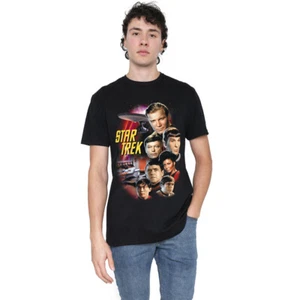 Star Trek Original The Classic Crew T-Shirt S-2XL, Black - Picture 1 of 5