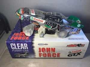 XRARE 1:24 John Force CLEAR CASTROL GTX Ford Mustang 2002 NHRA FUNNY CAR - Picture 1 of 6