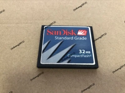 32MB  Sandisk  Standard Grade Compact Flash Card  32MB CF Memory card  SDCFB - Image 1 of 2