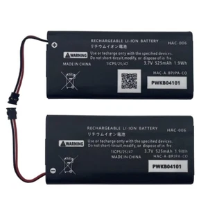 HAC-006 Akku Ersatz für Nintendo Switch Joy-Con 525mAh, 2er Pack - Bild 1 von 15