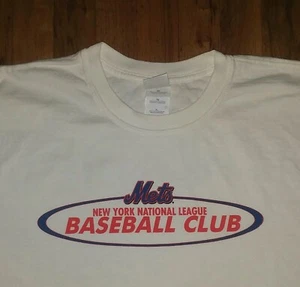 vintage New York Mets Baseball HIP Game Promo t shirt XL giants knicks jets  - Picture 1 of 5