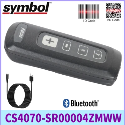 Zebra CS4070-SR00004ZMWW 1D 2D Kabelloser Bluetooth Imager Barcode Scanner - Bild 1 von 4