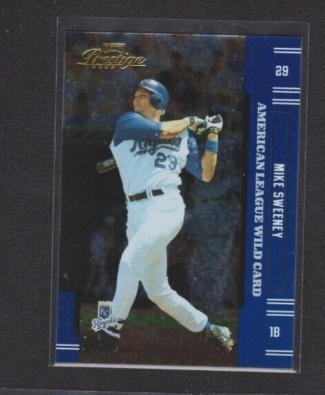 Playoff Prestige Al Wild Card Champions 2005 paralelo #85 Mike Sweeney SP 1/13 Foto 1 de 1
