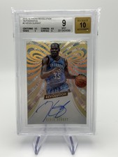 2015-2016 Panini Revolution Kevin Durant On Card Auto BGS 10 BGS  9