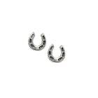 Awst Int&#39;l Sterling Silver Horseshoes Earrings Std Std