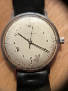 Original Junghans Max Bill Watch, Vintage 1960s, Steel, All Original Incl. Dial - Picture 1 of 12