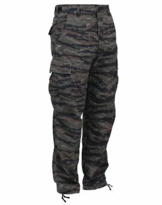 Rothco Military Camouflage BDU Army Fatigue Tactical Camo Pants (Choose Sizes) - Image 1 of 2