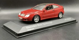 Minichamps 1/43 Mercedes Benz C-Class Sport Coupe Red 2001 430030000 - Picture 1 of 4