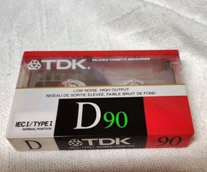 TDK D90 Standard Audiokassette (A00808-20) - Bild 1 von 1