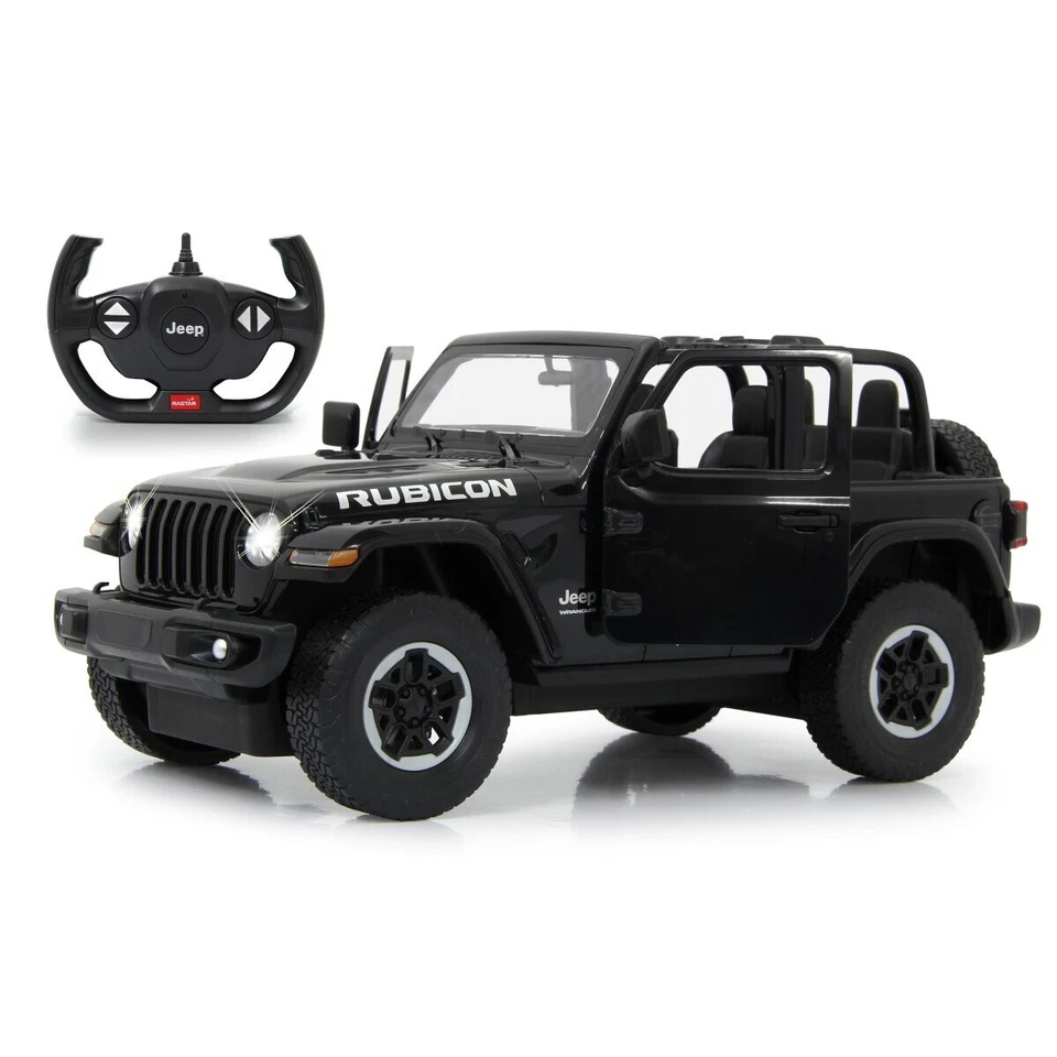 1:14 Jeep Wrangler Rubicon Off-Road Remote-Control Car 2.4 Hz Suspension System - Image 1 of 4