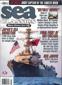 Revista Sea Classics agosto 2021 Joe Miclo río Yangtsé Japón: submarinos Chicago - Imagen 1 de 13