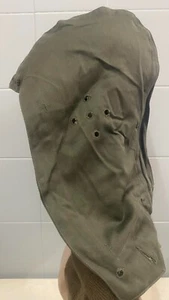 Original French army OD Hood Military field jacket M64 hood Vietnam war era - Picture 1 of 5