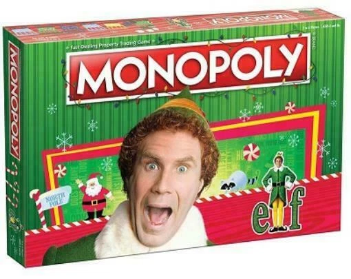 USAopoly USO54415 Monopoly Elf Board Game