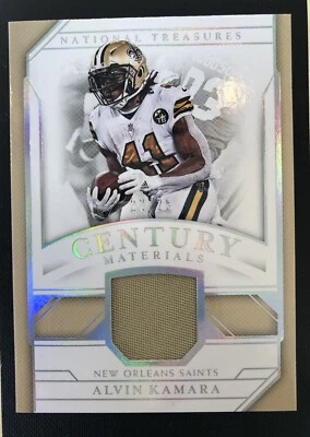 2018 Panini National Treasures ALVIN KAMARA CENTURY JERSEY /25 CM-AK - Image 1 of 2