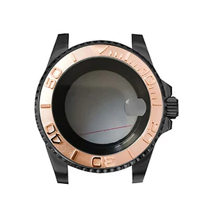 Stainless Transparent Bottom SUB Case Sapphire Glass for NH35/NH36 Movement - Picture 1 of 36