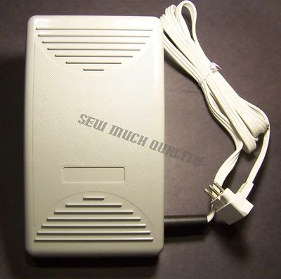 FOOT CONTROL PEDAL Genuine Janome W/ Cord Husqvarna Viking Emerald 118 & 122 + - Image 1 of 4