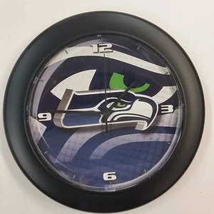 NFL Seattle Seahawks - 11" Round Clock, New - Picture 1 of 1