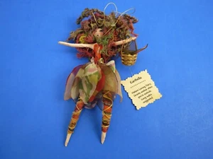 Jean Shackelford Papel Maché Medios Mixtos Earthella Nature Loving Fairy - Imagen 1 de 7