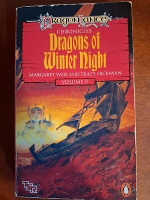 Dragons of Winter Night (Dragonlance Chronicles, Vol. 2) by Weis & Hickman 1985 - image 1 of 4