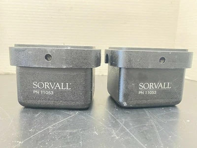 2 piezas. Sorvall #11053 Cabezal, Cucharones de rotor centrífuga oscilante Foto 1 de 3