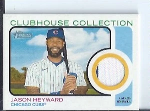 Jason Heyward 2022 Topps Heritage High Numbers Clubhouse Collection - Imagen 1 de 1