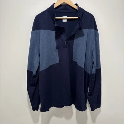 CALLAWAY Golf Men's Pullover Medium 1/4 Zip  Weather Series Blue XXXL - Image 1 of 4