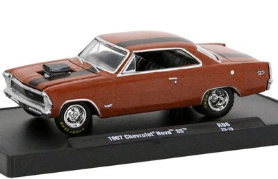 CHEVROLET Nova SS - 1967 - brownmetallic - M2 1:64 - Immagine 1 di 4