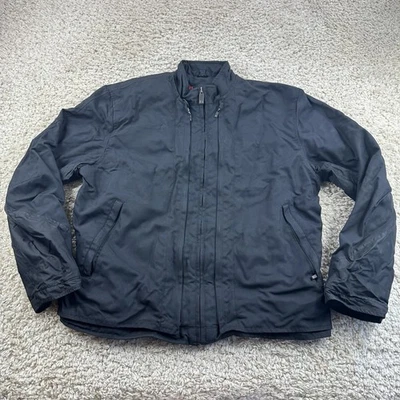 Reaction Motorcycle Jacket Men’s Size Large Black Zip Up - Image 1 of 4