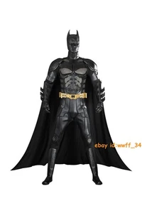 Batman El Caballero Oscuro Bruce Wayne Batman Disfraz Trajes Conjunto Completo - Imagen 1 de 24