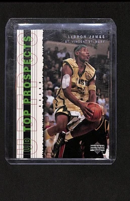 2003 UD Top Prospects #3 LeBron James - Image 1 of 2