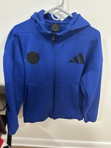 Adidas Men’s Large 2024 Manchester United Authentic ZNE Jacket (tighter fit) - Picture 1 of 3