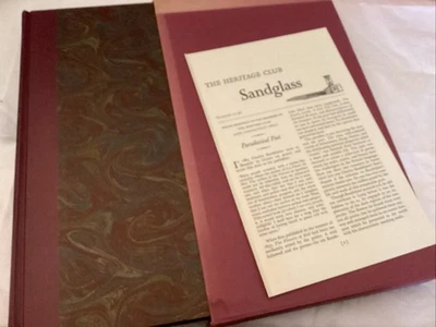 The Flowers of Evil Charles Baudelaire 1971 Heritage Press Slipcase & Sandglass - Image 1 of 2