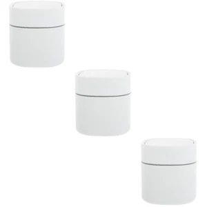  3 Pcs Tischmülleimer Mini Kleiner Mit Deckel Kann Schreibtisch Trashcan - Bild 1 von 12