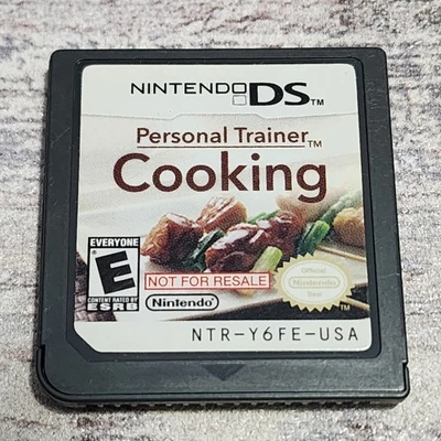 Personal Trainer Cooking (Nintendo DS) *NOT FOR RESALE NFR - KIOSK DEMO - TESTED - Image 1 of 4