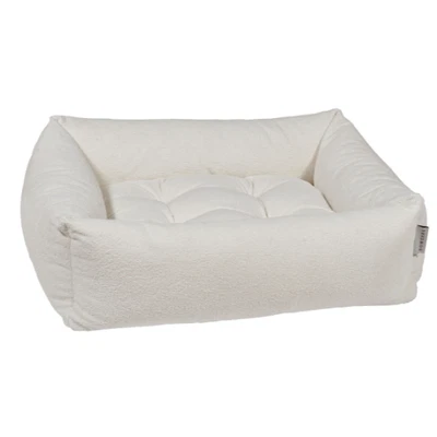 Cama para perro salón Bowsers Franklin crema vainilla - felpa reforzada lavable | S-XL Foto 1 de 4