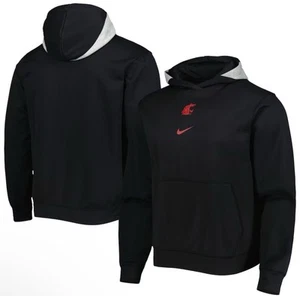 Men's Nike Black Washington State Cougars Spotlight Performance Hoodie NWT M - Picture 1 of 4