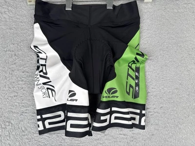 Женские велосипедные шорты Voler для триатлона средние черные с подкладкой из замши США Strive - Изображение 1 из 4