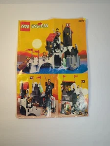 Lego Castle Wolfpack Tower (6075) Instruction Booklet Only - Picture 1 of 4