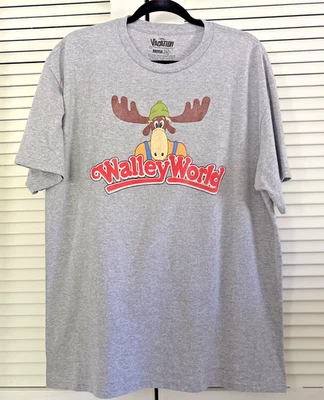 Vtg Walley World Mens XL T Shirt Moose Graphics Wally Lampoon Christmas Vacation - Image 1 of 4