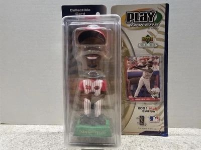 Ken Griffesy Jr Cincinnati Reds MLB 2001 Upper Deck Play Makers Bobblehead Novo na embalagem  - Imagem 1 de 4