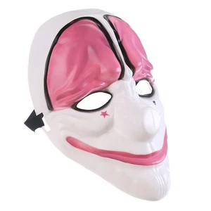 Game PAYDAY 2 The Heist Dallas Mask Props Cosplay Halloween Mask PVC prop/decor - Picture 1 of 24