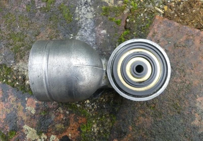 Lampe JIELDE industriel 1 EMBOUT PORTE-DOUILLE court en état d'usage 9T - Photo 1/4